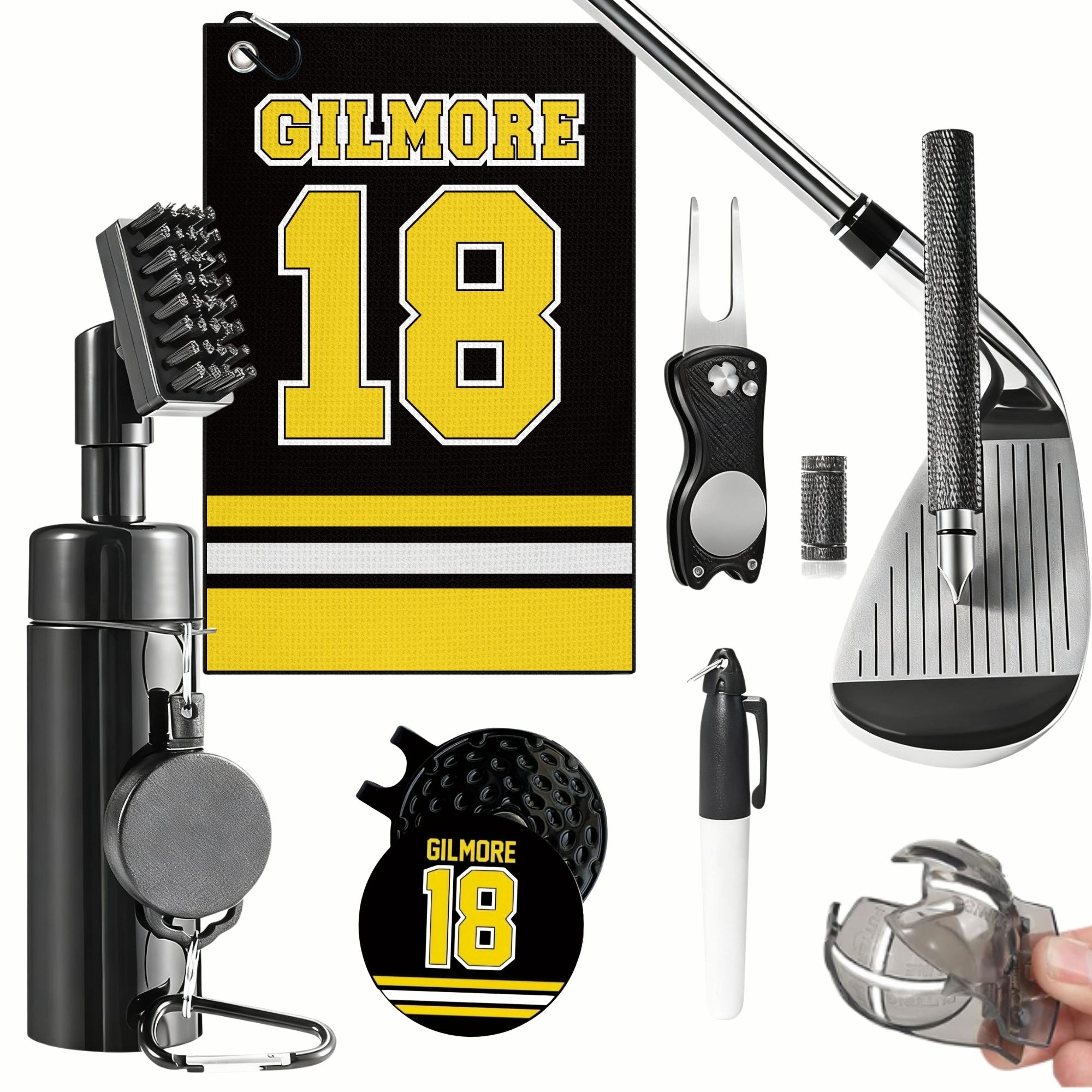 Divot Repair Tool - Kit Completo per la Pulizia delle