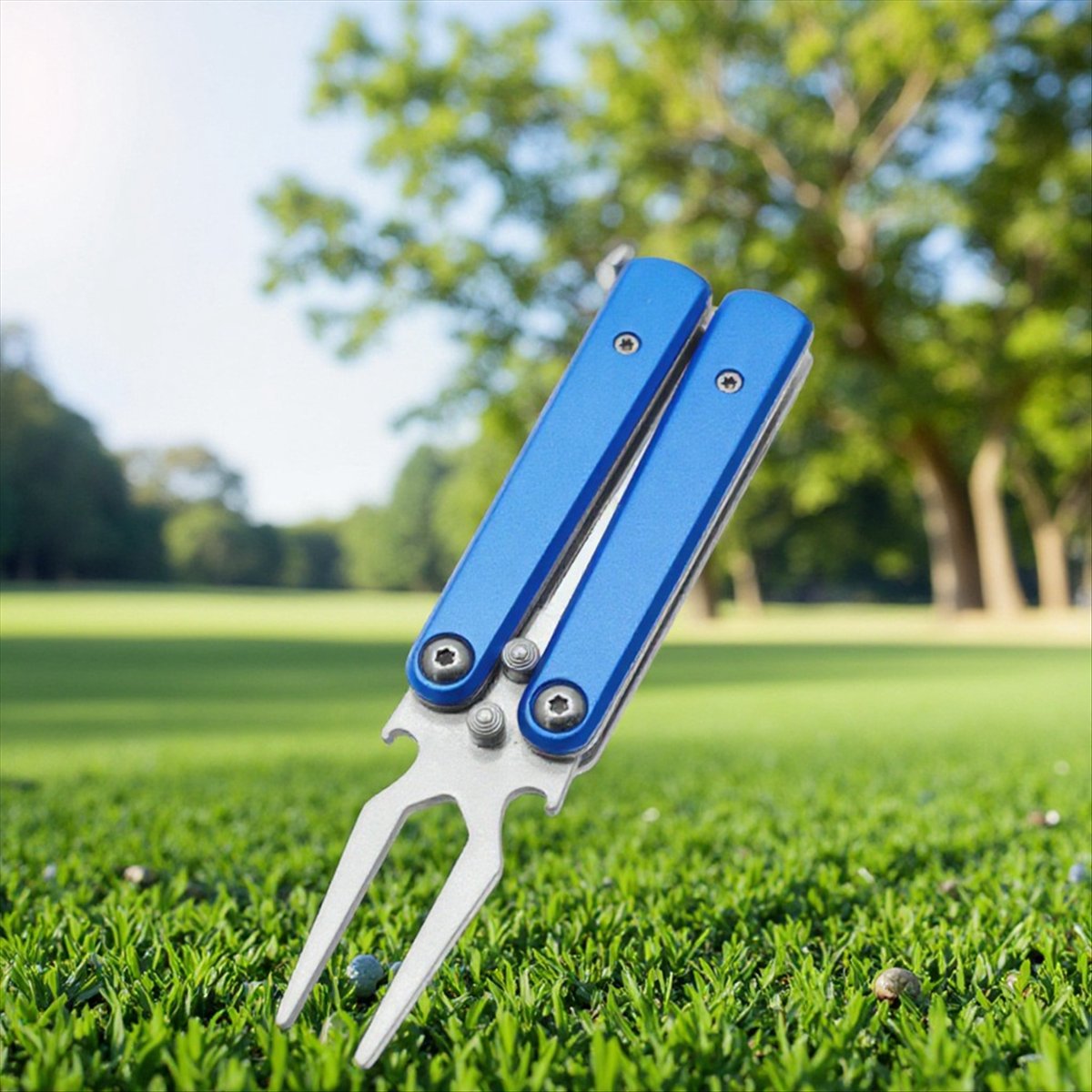 Divot Repair Tool - T34C Ripara-Divot da Golf in Lega,