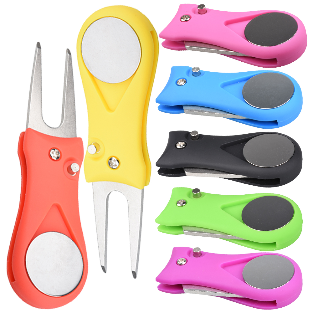 Divot Repair Tool - 1 pz strumento di riparazione pieghevole
