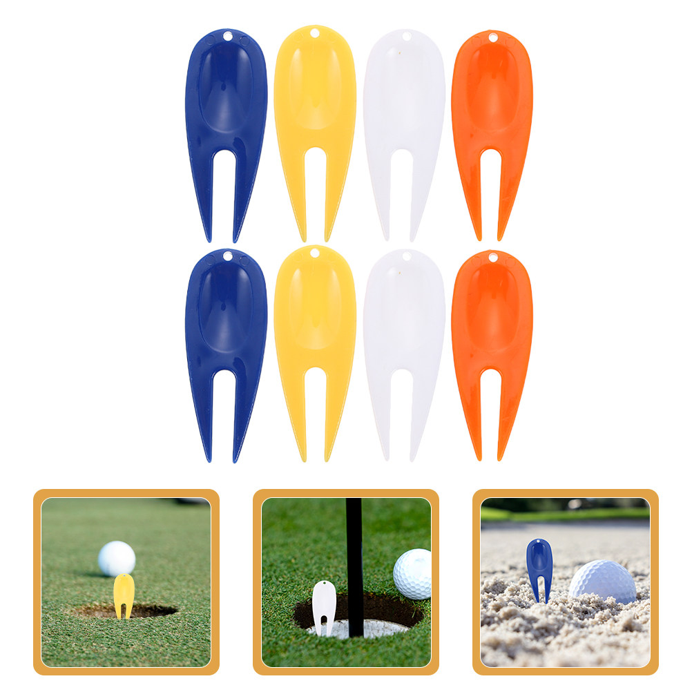Divot Repair Tool - 8 Pezzi di Forchette per Divot