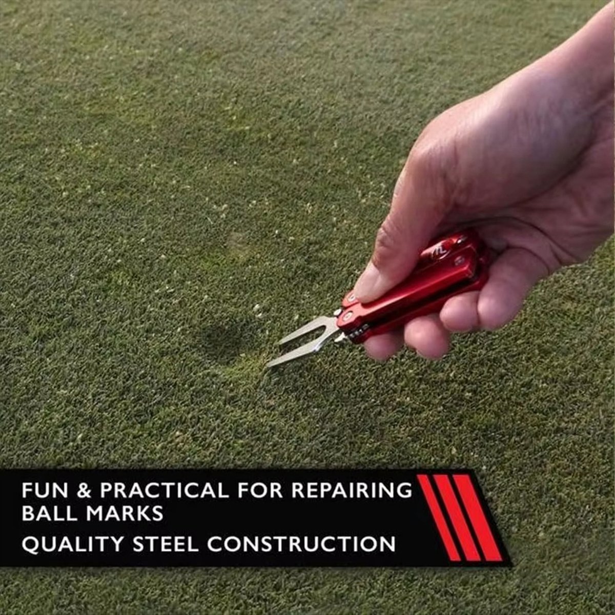 T34C Ripara-Divot da Golf in L - Divot Repair Tool recensione e prezzo